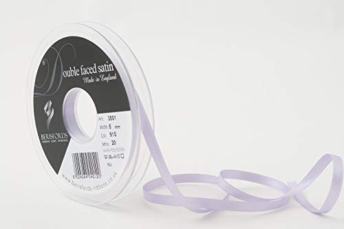 Berisfords 3501 Satinband 5 mm Orchidee 910 10 x 1 x 10 cm Double Face Poly Satinband, Orchidee