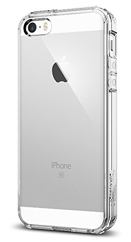 Spigen Ultra Hybrid Designed for Apple iPhone SE Case (2016) - Crystal Clear