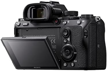 Sony alpha 7 iii full-frame evil camera (autofoco rápido de 0,02 s, estabilização ótica de imagem de 5 eixos, 4k hlg, maior duração da bateria), preto