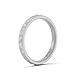 Enso Rings Stackable Pyramid Silicone Wedding Ring – Hypoallergenic Unisex Stackable Wedding Band – Comfortable Minimalist Band – 2.5mm Wide, .8mm Thick Misty Grey. Size: 6