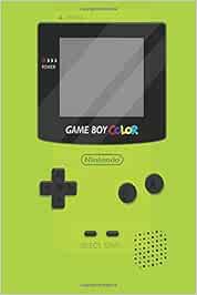 Game Boy Color: Green Gameboy Color 2 Wide Ruled Notebook, Journal for Writing, Size 6
