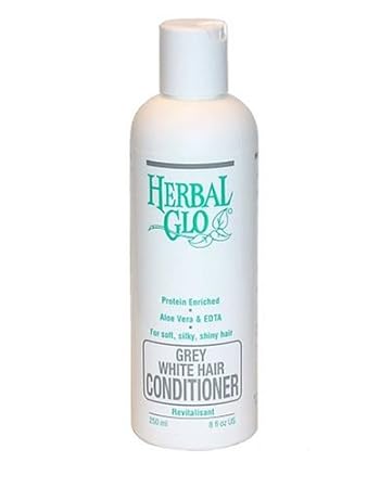 Amazon Com Herbal Glo Grey White Hair Shampoo 8 Fl Oz