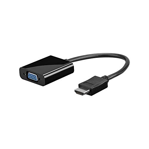 Goobay 68793 HDMI Vers Adaptateur VGA, Nickelé, Femelle, Type A