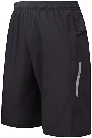 Men Running Shorts with Pockets Gym Shorts Mens Summer Sports Shorts,Breathable,Quick Drying,Lightweight