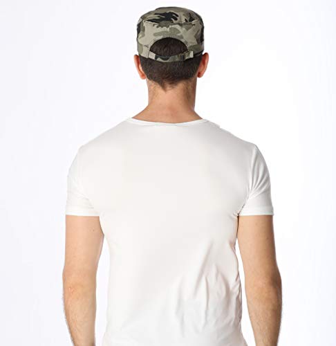 Bluemary Vintage Distressed Baseball Cap, 100% Cotton Novelty Hats, Adjustable Size Hat for Men Women (BUC02)