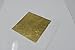 24 Karat Edible Gold Leaf Firm Transfer Sheets by Slofoodgroup (Hard Press Transfer Sheets) 10 Sheets per Book, 3.15 in. by 3. 15 in. Hard Press Transfer Sheets