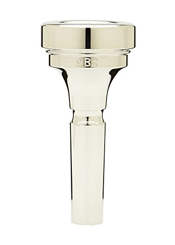Denis Wick DW5880-9BS Silver-Plated Medium Bore Trombone Mouthpiece