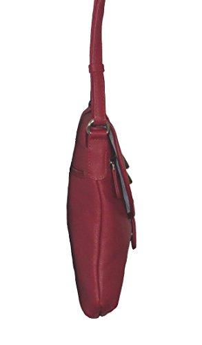 image for Pielino Leather Crossbody Handbag 130 (Black), womens