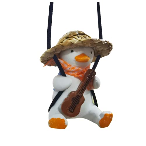 Cute Swing Duck Mirror Hanging Car Rearview Mirror Accessories Hanging