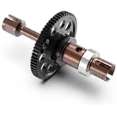 AMORIL Upgraded S2 Alloy Steel 33T-32P CNC Central Gear DriveShaft for Mini 1/10 Remote Control Truck RZ001G-A,Part Number R11154