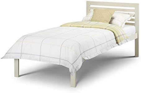 Julian Bowen Slocum Bed - Stone White Wooden Beds, Cream/White, Single - Image 5