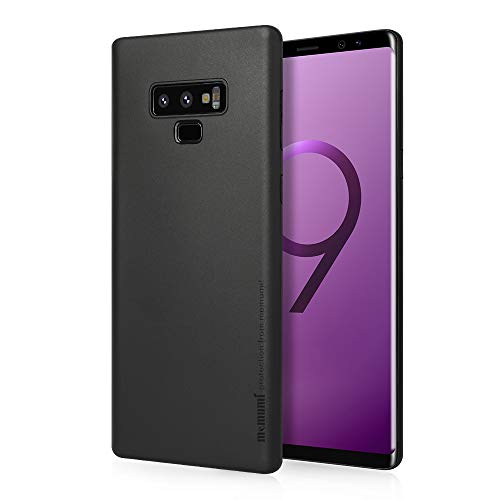for Galaxy Note 9 Case, memumi 0.3 mm Ultra Thin Compatible with Samsung Galaxy Note 9 Matte Finish [Fingerprint Resistant] Cover Note 9 Slim Phone Case (Black)