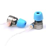 LINSOUL TIN Audio T2 HiFi 2DD Double Dynamic Drive in Ear Earphone Bass DJ Metal Headphones, 3.5 mm MMCX