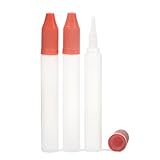 Unicorn Dropper Plastic Bottle Tip 15ml 30ml Bottle Drip Squeezable LDPE Childproof Cap Liquid Ejuice Empty Multicolor Choose 5 Colors (15ml+Red Cap Pack of 10pcs)