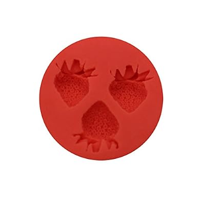 DUFUSTORE Diy Soap Silicone Strawberry Fondant Sugarcraft Mould Candy Chocolate Cake Decorating Tools