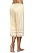 Avidlove Women Lingerie Satin Lace Pettipants Snip-it Culottes Slips Bloomers Split Skirt,Style1-Beige (FBA),X-Large