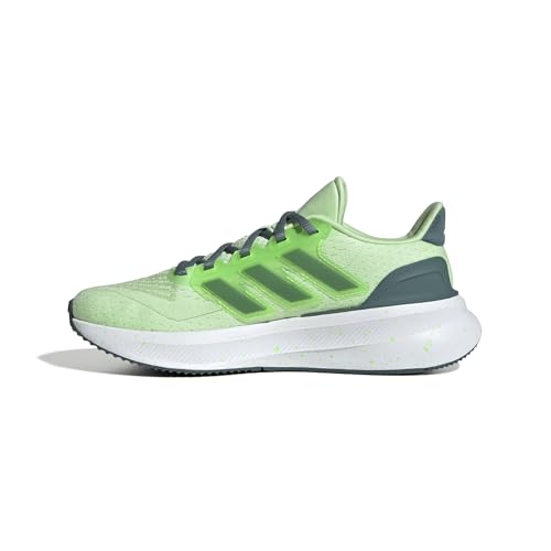 Adidas Unisex-Kids Ultrarun 5, Semi Green Spark/Preloved Teal/Lime Burst, 4