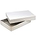 Gift Boutique White Gift Wrap Boxes for Christmas with Lids 12 Pack Holiday Apparel Present Box Great for Large Clothing Shirt, Sweater, Robe and Lingerie Size 17 x 11 x 2.5 inches
