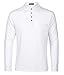 Musen Men Long Sleeve Polo Shirts Cotton Classic Fit T-Shirt