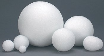 Styrofoam balls 3" 50 pieces