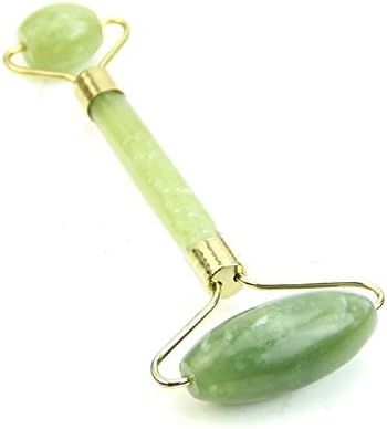 Catapong Roller Face Massage Portable Pratical Jade Facial Massage Roller Anti Wrinkle Healthy Face Body Head Foot Nature Beauty