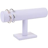ChezMax Necklace Jewelry Display Jewelry Stand Hovering T-Bar Bracelet Holder for Home Organization