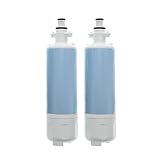 Replacement Water Filter Cartridge for LG Refrigerator Models LFX31925ST02 / LFXS29766S (2 Pack)