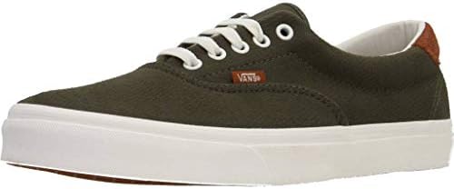 Vans Off The Wall Flannel Era 59" Sneakers (Dusty Olive) Skateboard Shoes