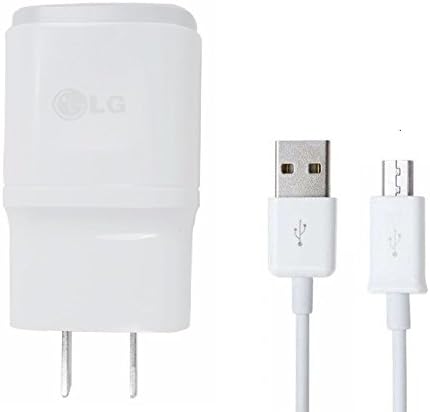 OEM Haier W716 Compact 1.8A Wall Charger with 3ft MicroUSB Charing and Data Cable! (White / 110-240v)
