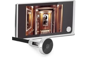 Smart Door Viewers, 3.5" Digital Security Visual Door Electronic Cat Eyes Digital LCD 120 Degree Viewer Photo Visual Monitori