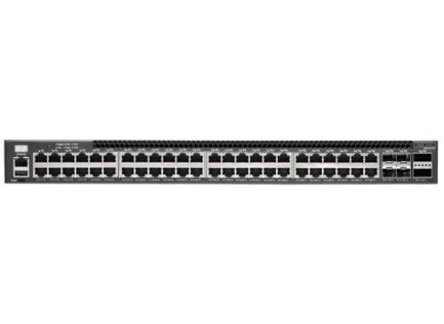 Edgecore Networks AS4610-54T 48 Port 10/100/1000BASE-T Switch Ports, 4 10G SFP+ and 2 20G QSFP UPL