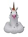Jet Creations Inflatable Unicorn Tube Pool floatie ridable Blow up Summer Beach Swimming Pool Party Lounge raft Decorations Toys Kids Adults 38 inch Fun-UNICORNM, Multi