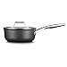 Calphalon Premier Hard-Anodized Nonstick Cookware, 1.5-Quart Sauce Pan with Cover Black