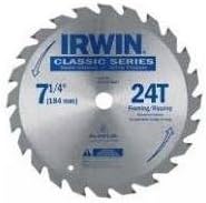 7-1/4' X 24T CIRCULAR SAW BLADE FOR WOOD