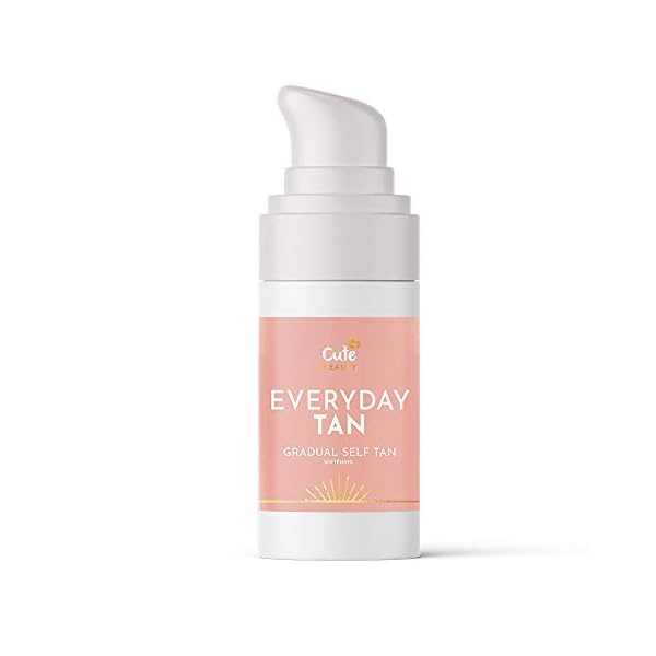 Cute-Beauty-Everyday-Tan-Body-Lotion-for-Gradual-Tan-100-ml-Self-care-for-Skin-Glow-Vegan-Self-Tanner Cute Beauty® Everyday Tan Body Lotion for Gradual Tan 100 ml Self care for Skin Glow Vegan Self Tanner
