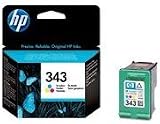 HP 343 Tri-Colour Ink Cartridge 7ml for Deskjet 5740 5740xi 6840 view 4