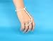 JKLcom Pearl Anklet Chain Pearl Barefoot Foot Jewelry Foot Jewelry Ankle Bridal Bracelet Women Barefoot Sandals Beach Wedding ,1 Pair( (Color 2)