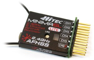 Minima 6L, 6-Ch, 2.4GHz, Micro Receiver