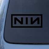 NINE INCH NAILS NIN - Vinyl Decal Sticker #A1363 | Vinyl Color: Black