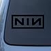 NINE INCH NAILS NIN - Vinyl Decal Sticker #A1363 | Vinyl Color: Black
