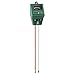 FIXKIT Soil Moisture / PH Meter, with Plant Light PH and Acidity Test Gauge Function, Good for Gardener or Planter Indoor and Outdoors (3 in 1)