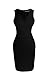 Heloise Women's Bodycon Sleeveless V-Neck Little Cocktail Party Dress