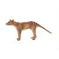 Mojo Fun 387161 Thylacine - Tasmanian Tiger - Realistic International Wildlife Toy Replica