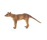 Mojo Fun 387161 Thylacine - Tasmanian Tiger - Realistic International Wildlife Toy Replica