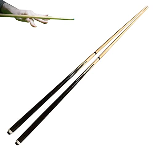 Pool Cue Stick 2 Piece Billiard Cue Sticks with 13mm Tip | Heavy Hitter Jump Break Cue Lightweight Portable Wooden Cue Stick Hand Painted Billiard Sticks for House Bar Club Men Women