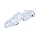 CableCreation 50-Pack Cat 6 RJ45 Plug with Hood Connector, Transparent primary