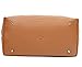 Ulgoo Travel Tote Bag Carry On Shoulder Bag Overnight Duffel in Trolley Handle (Beige)