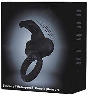 Sex C-ock Ring Adult Sex Toys Silicon Vibrating C-ock Ring P-Enis Ring Vibrator C-ockring Sex Toys for Men Couples Adult Toy Anillo Vibrador,6219,Special Gift