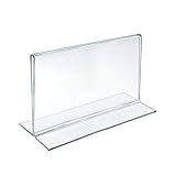 Azar 152727 Horizontal Double-Sided Stand Up Sign