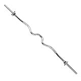 CAP Barbell Standard Super Curl Bar with Threaded Ends
